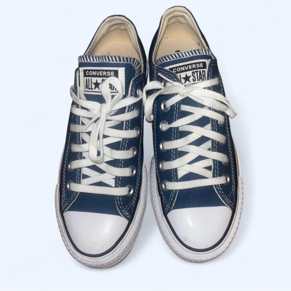 Navy Blue Converse Platform - Picture 1 of 7